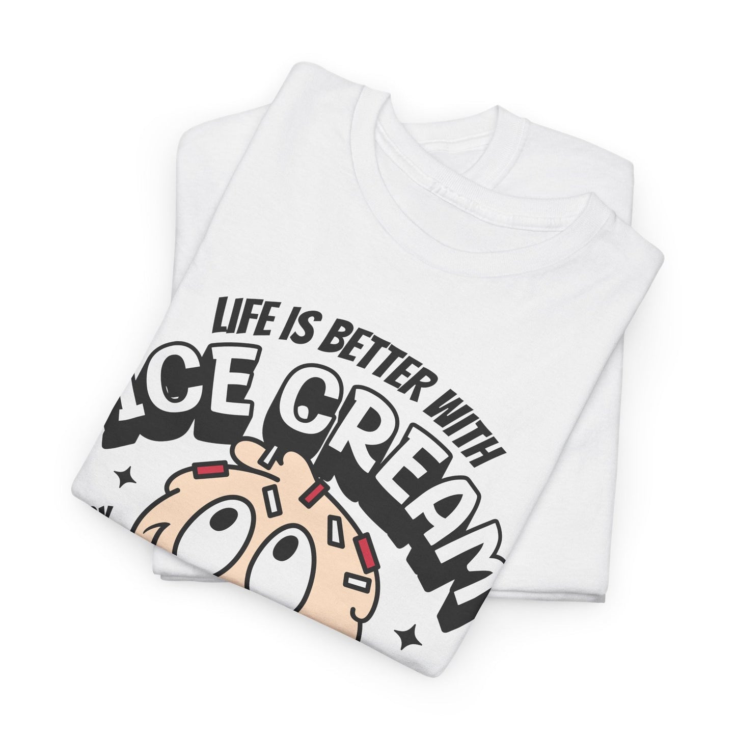 COOKIES & CREAM ICE CREAM - Dessert (Basic Tee)