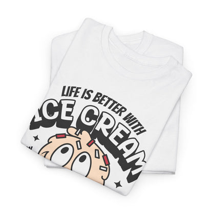 COOKIES & CREAM ICE CREAM - Dessert (Basic Tee)