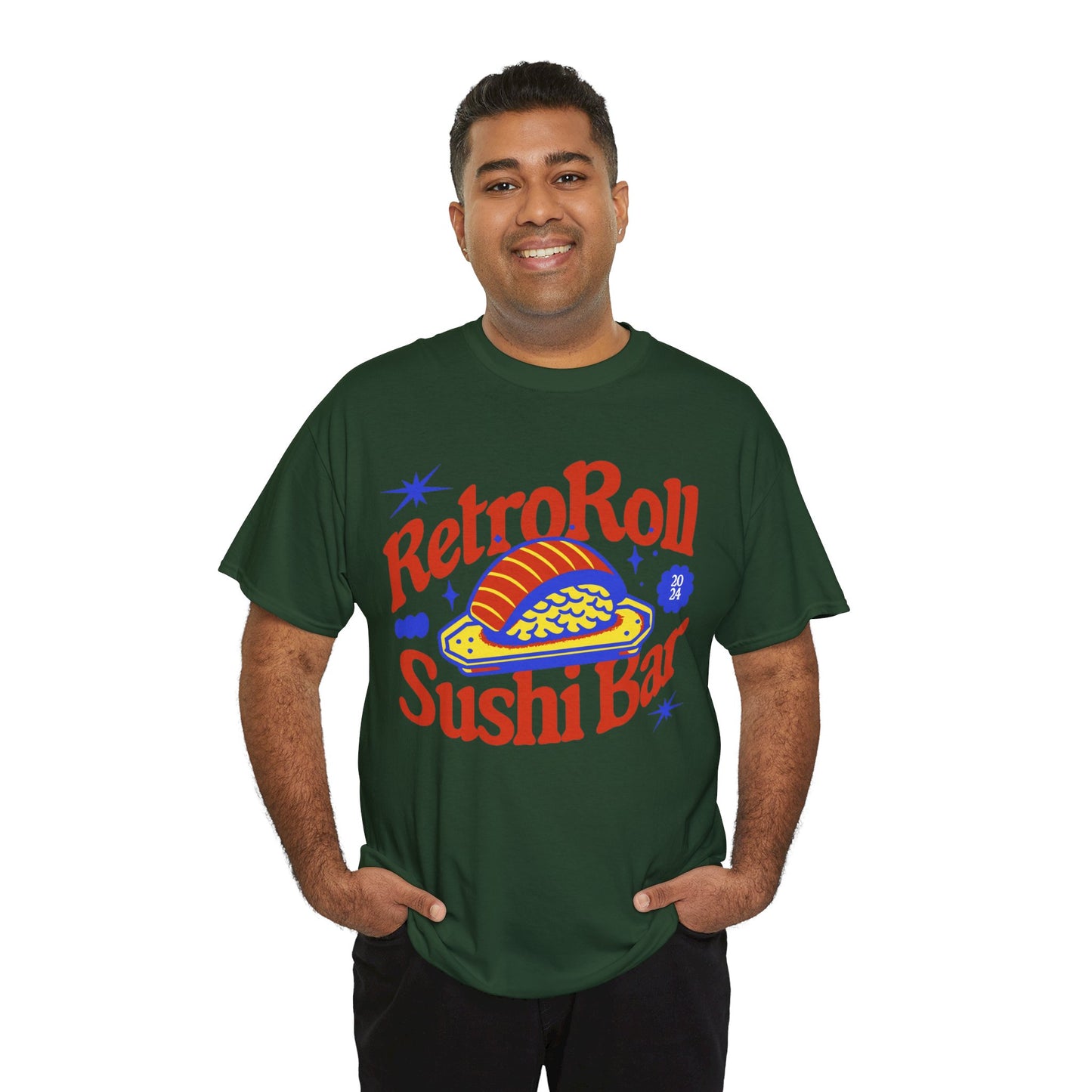 SALMON SUSHI - Japanese Food (Basic Tee)