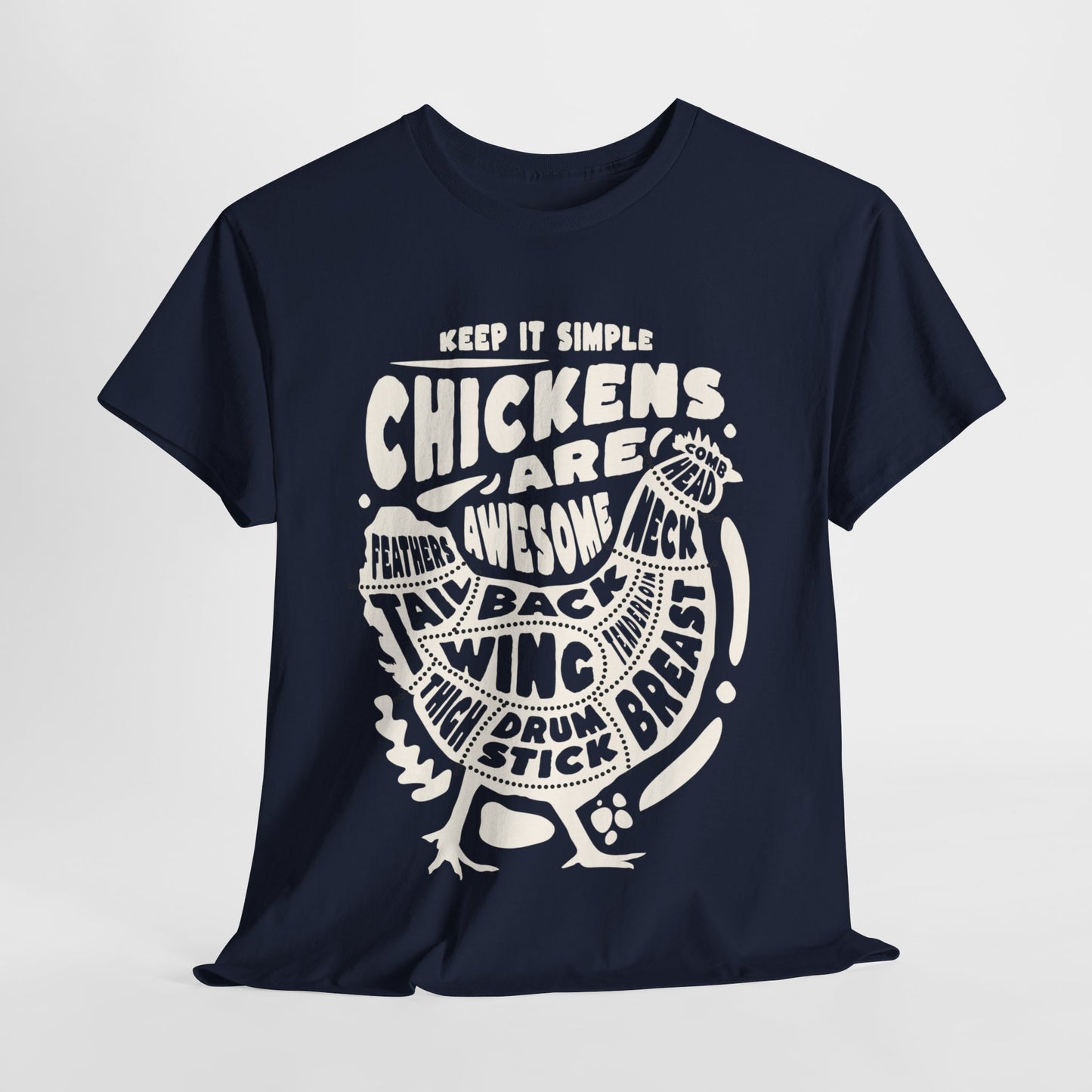 ROAST CHICKEN - Meat (Basic Tee)