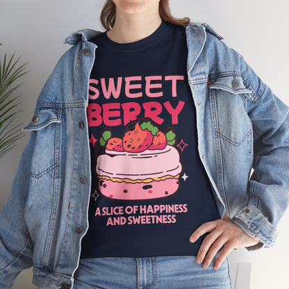 STRAWBERRY CAKE - Dessert (Basic Tee)