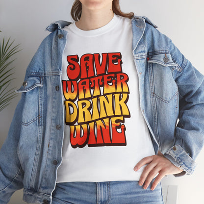 RED WINE - Drinks (Basic Tee)