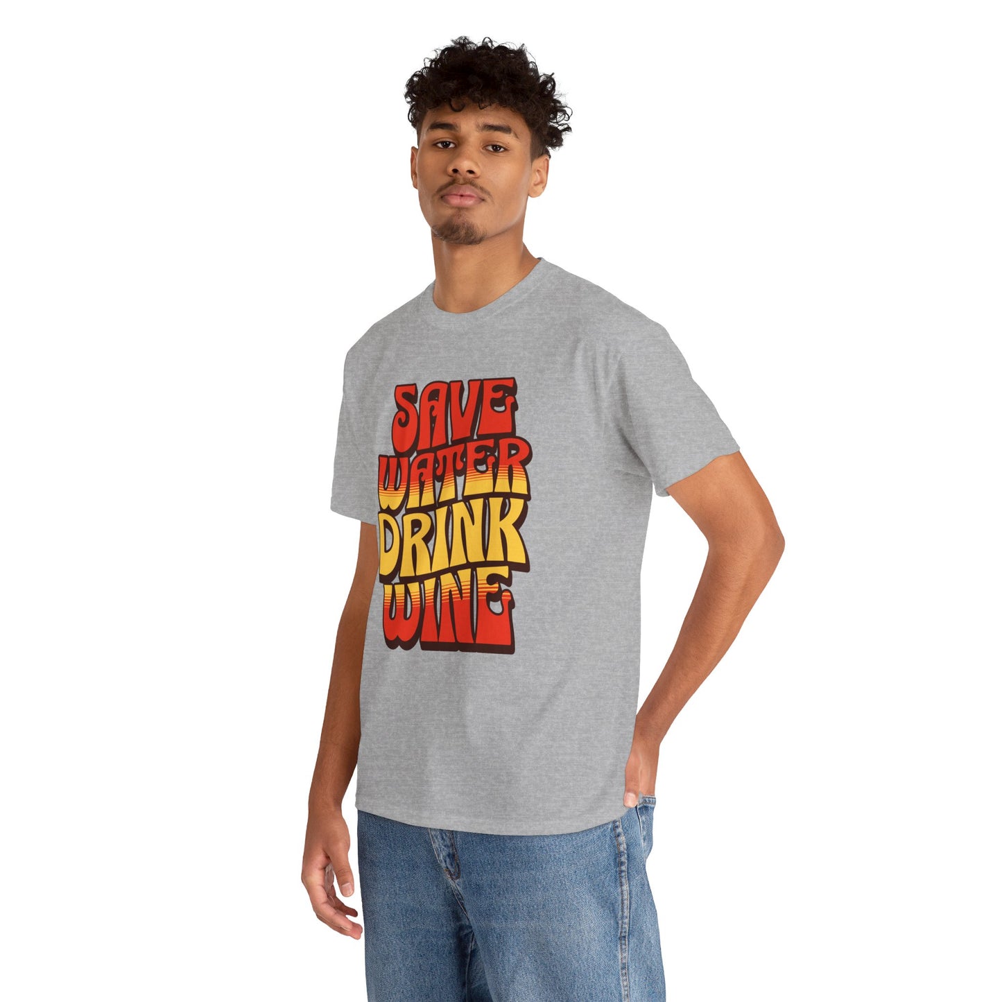 RED WINE - Drinks (Basic Tee)