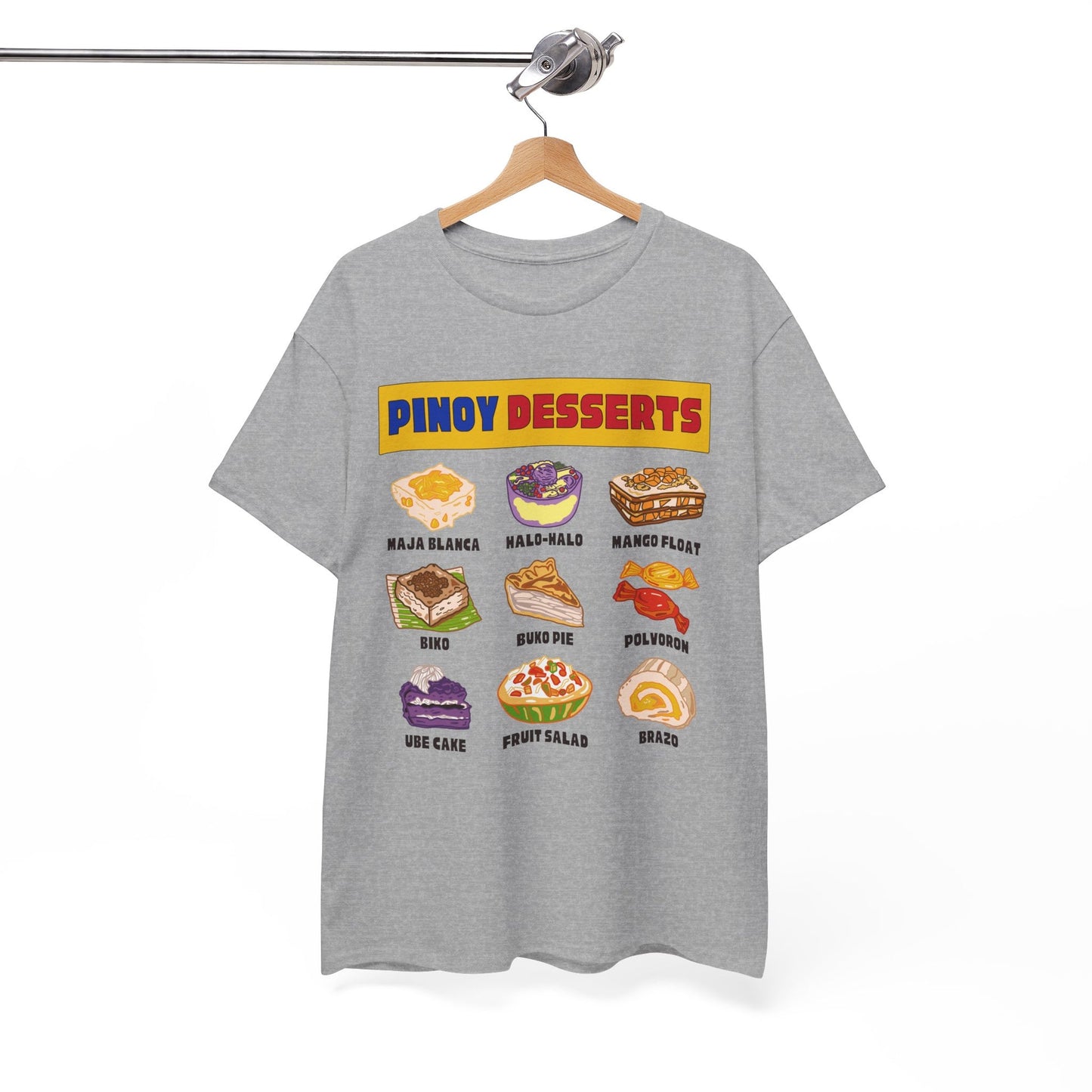 PINOY DESSERTS - Filipino Food (Basic Tee)