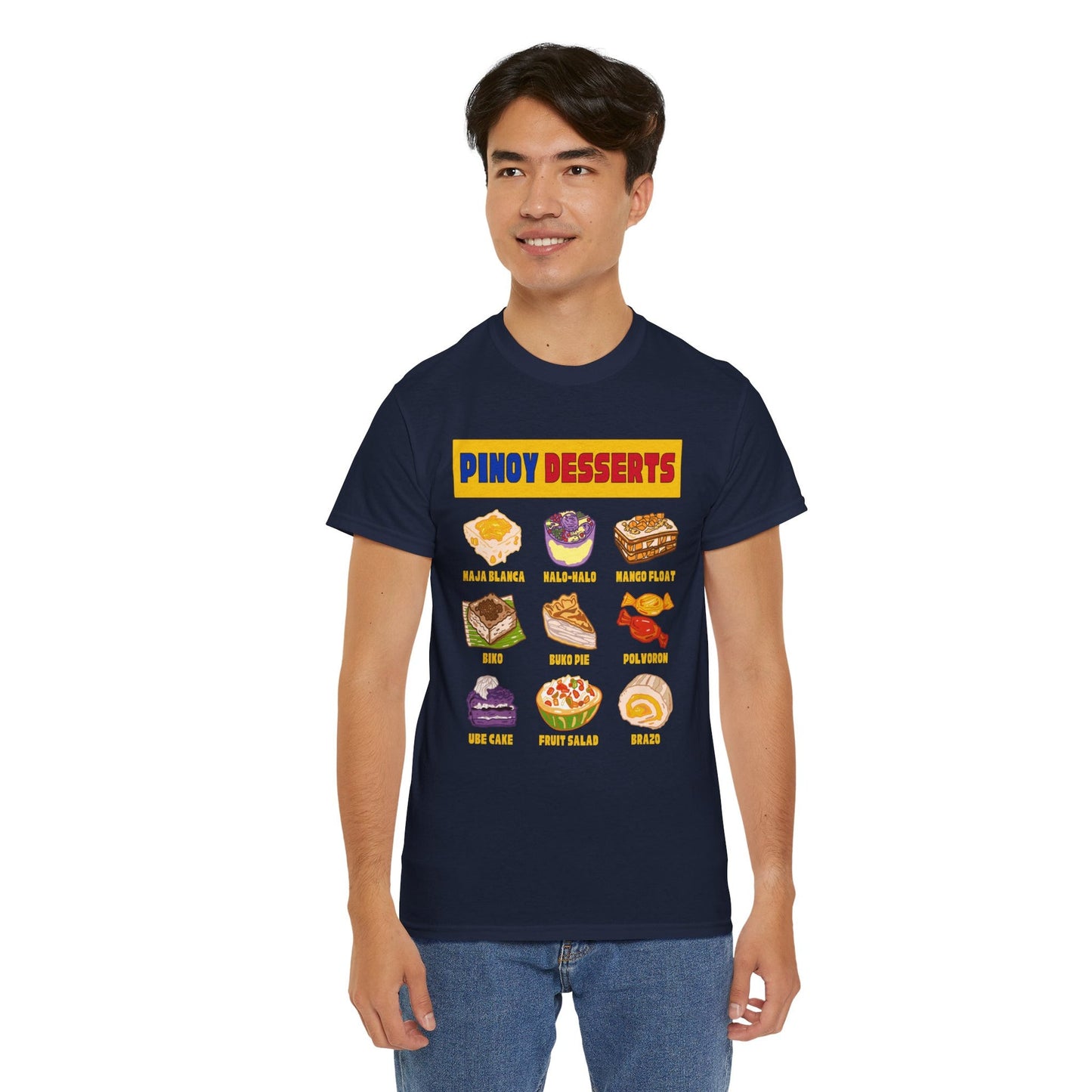PINOY DESSERTS - Filipino Food (Basic Tee)