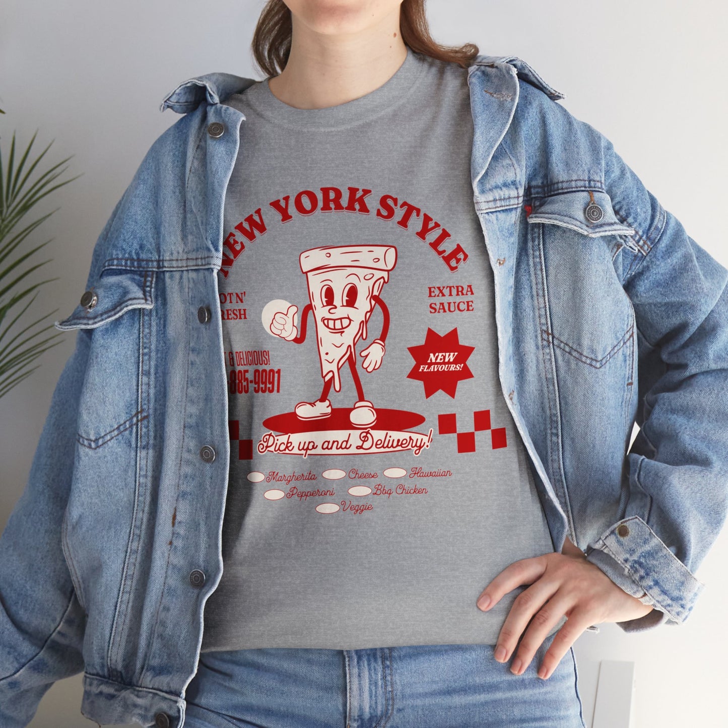 NEW YORK - Pizza (Basic Tee)