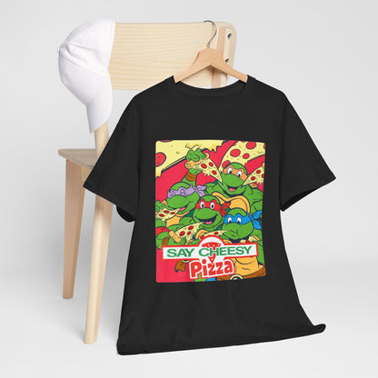 BEEF & BROCCOLI - Pizza (Basic Tee)