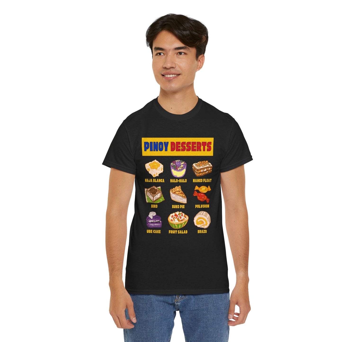 PINOY DESSERTS - Filipino Food (Basic Tee)