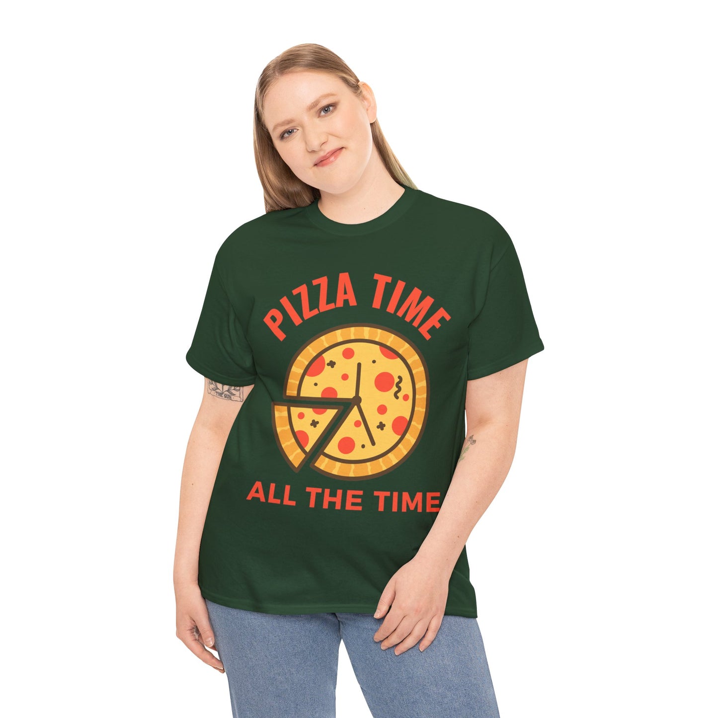 BUFFALO CHICKEN - Pizza (Basic Tee)