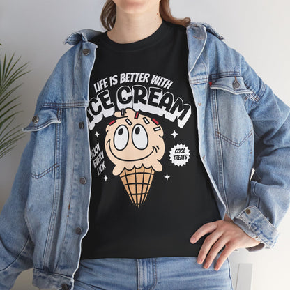 COOKIES & CREAM ICE CREAM - Dessert (Basic Tee)
