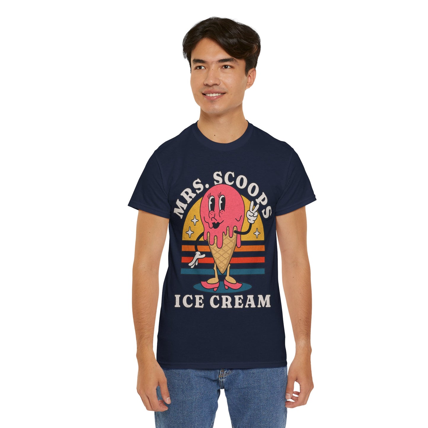 STRAWBERRY ICE CREAM - Dessert (Basic Tee)