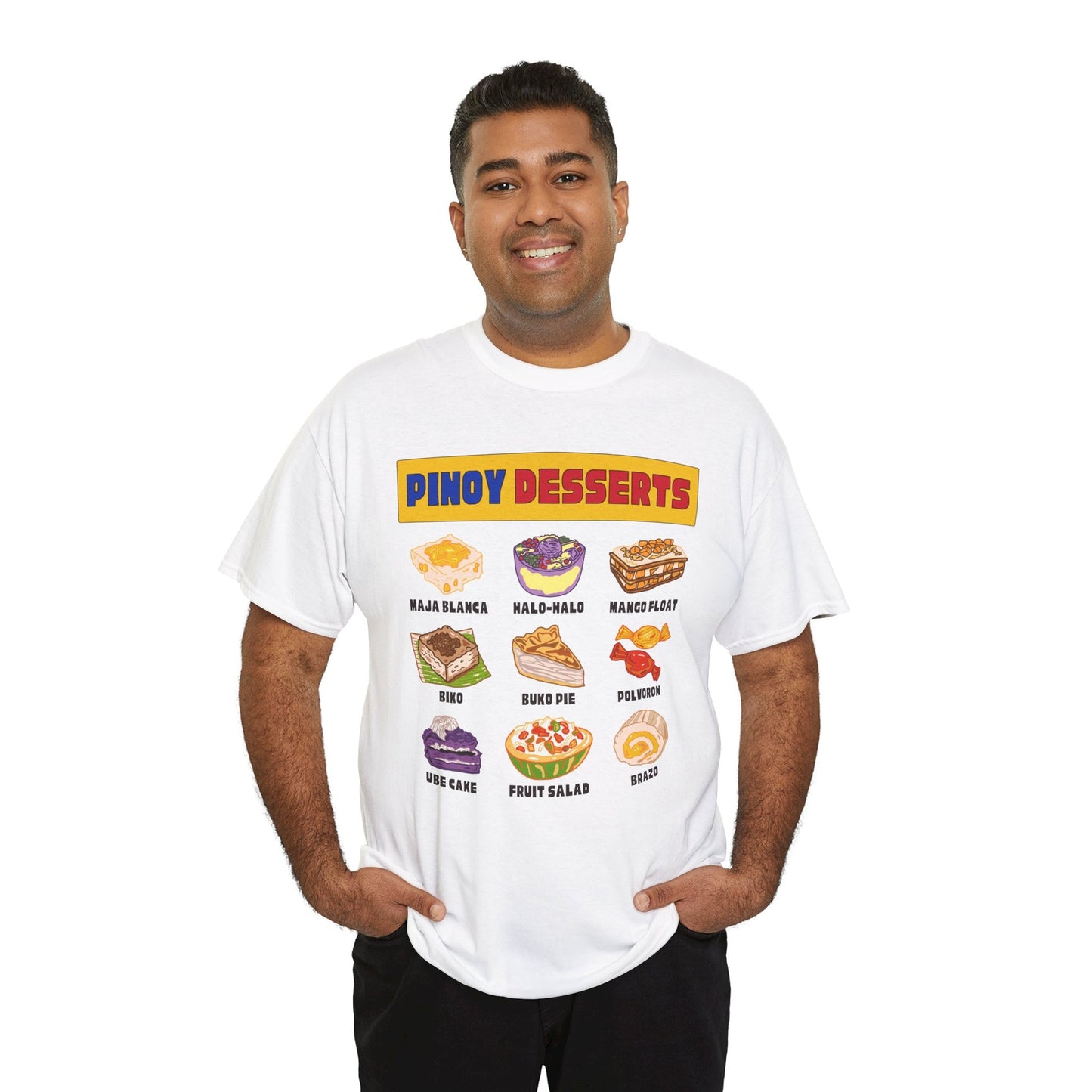 PINOY DESSERTS - Filipino Food (Basic Tee)