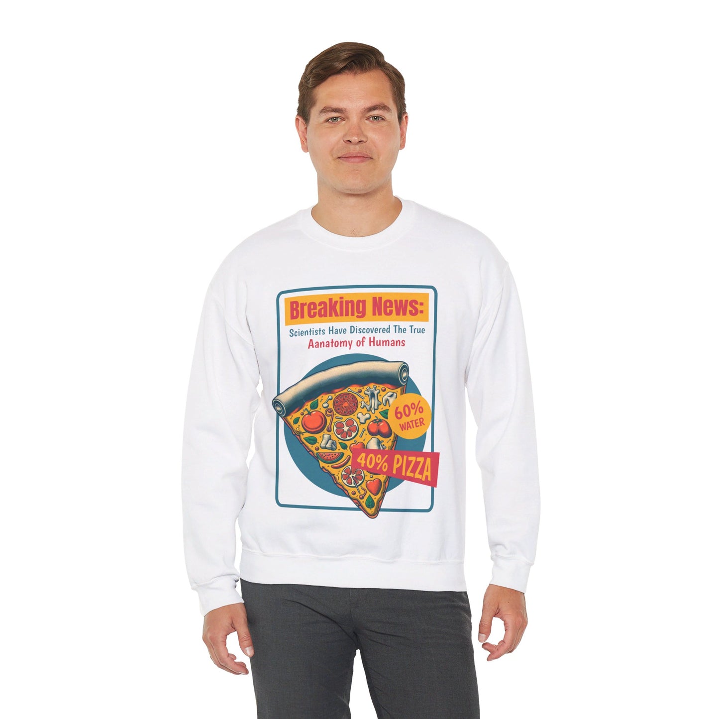 SMOKED SALMON - Pizza (Sweatshirt)