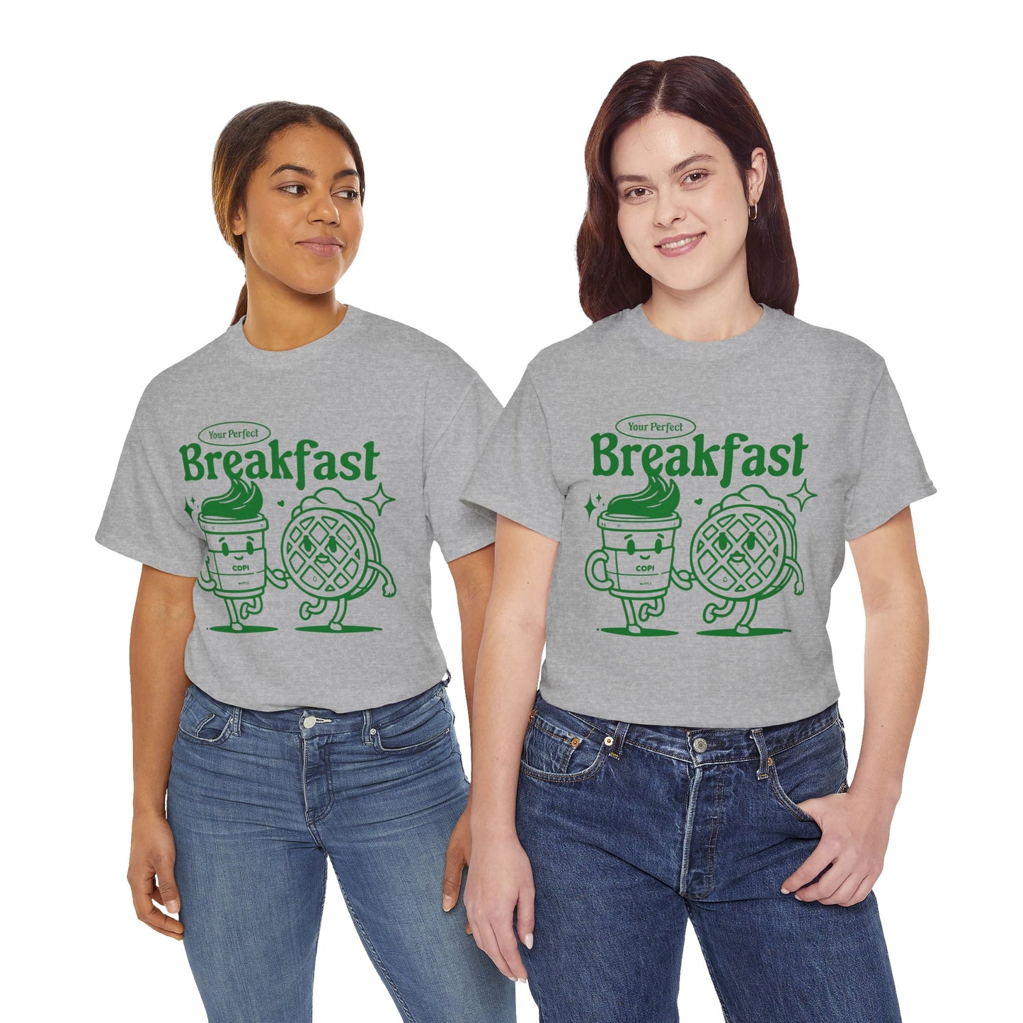 WAFFLE & COFFEE - Breakfast (Basic Tee)