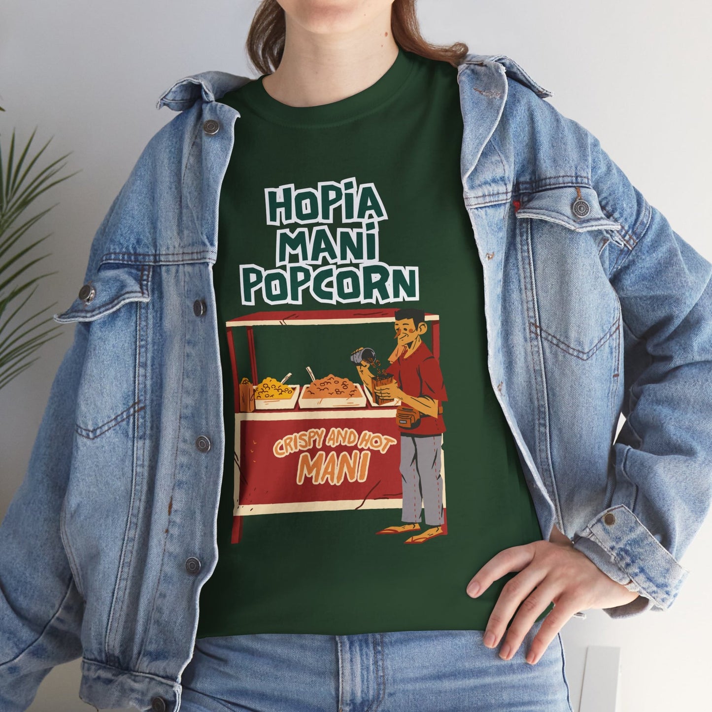 HOPIA MANI POPCORN - Filipino Food (Basic Tee)