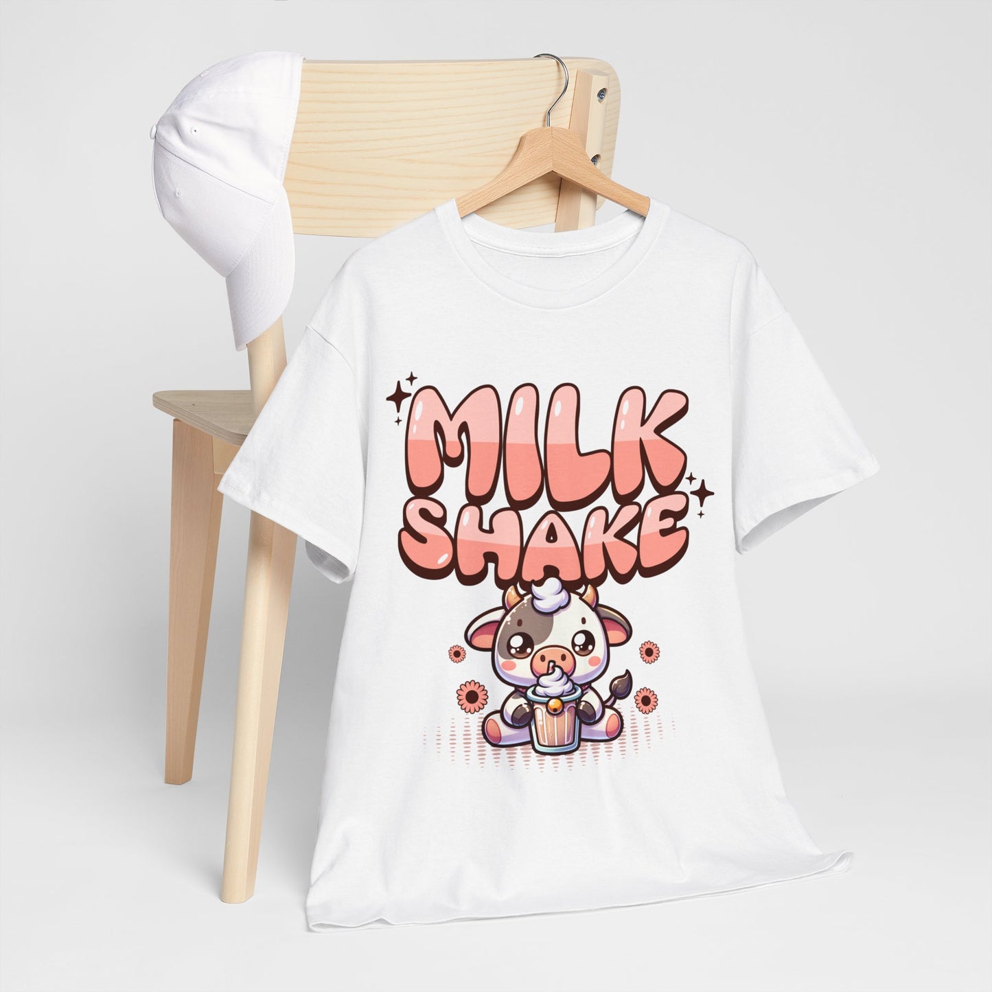 STRAWBERRY MILKSHAKE - Drinks (Basic Tee)