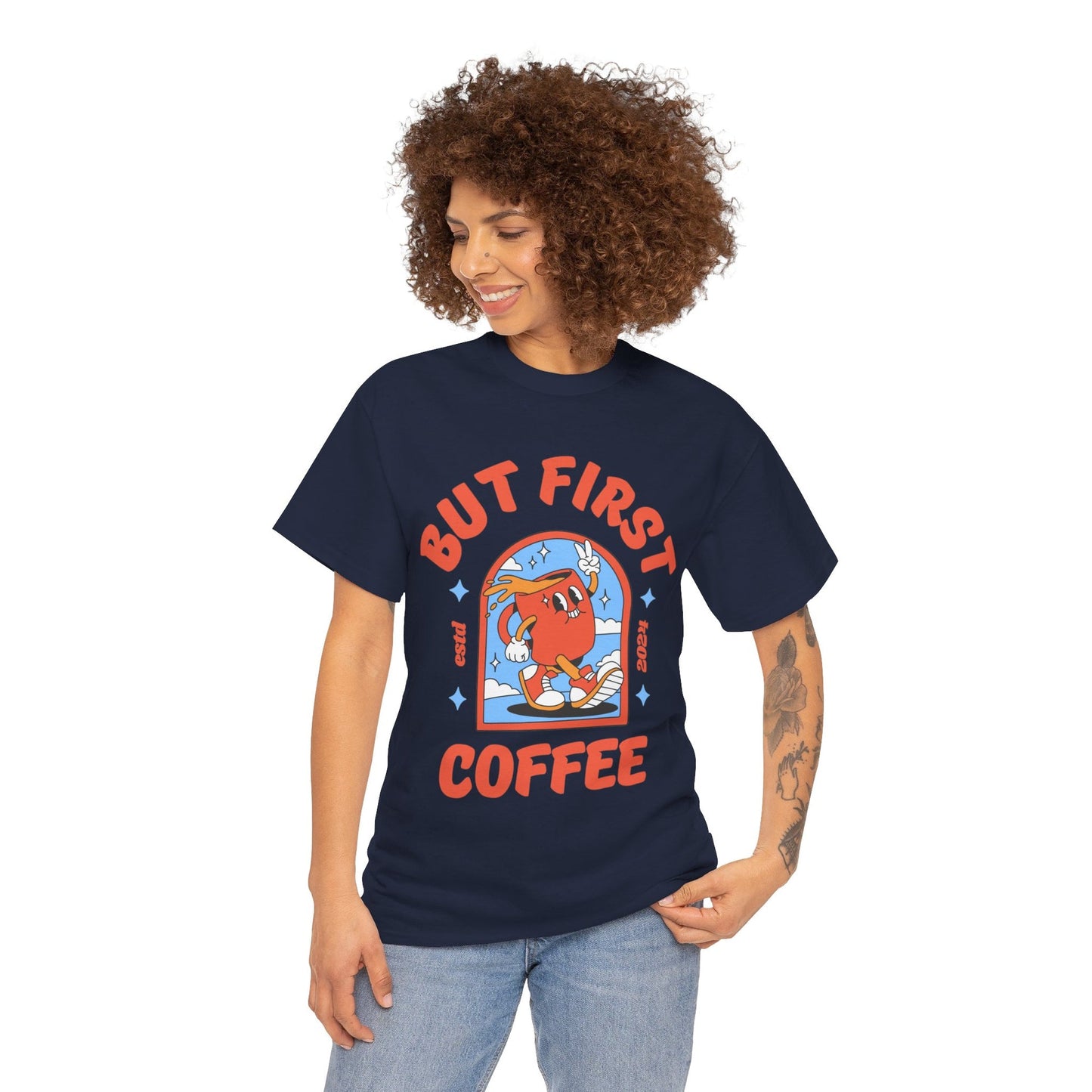 CAFÉ CON LECHE - Coffee (Basic Tee)