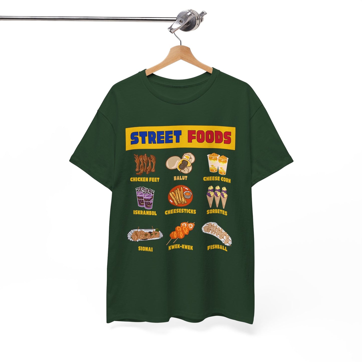 PINOY STREET FOODS 2 - Filipino Food (Basic Tee)