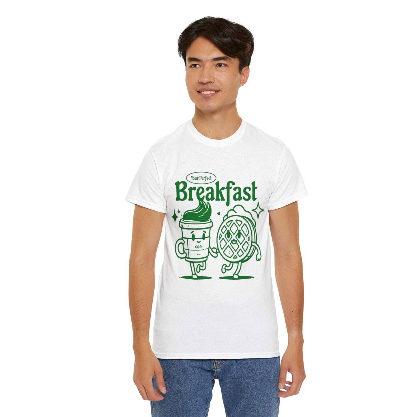 WAFFLE & COFFEE - Breakfast (Basic Tee)