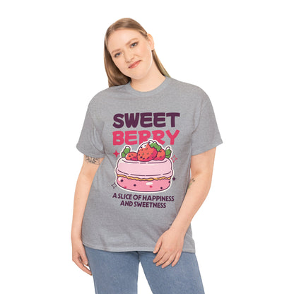 STRAWBERRY CAKE - Dessert (Basic Tee)