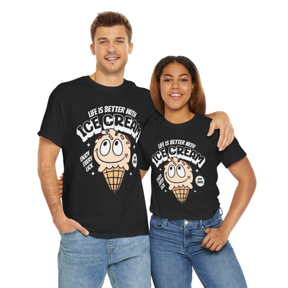 COOKIES & CREAM ICE CREAM - Dessert (Basic Tee)