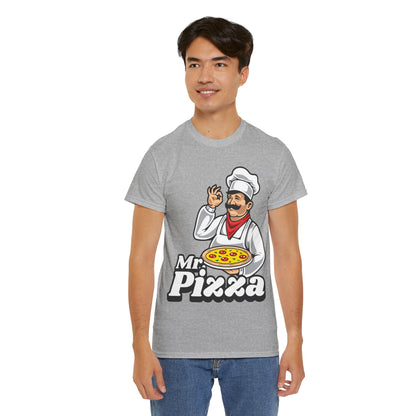 GARLIC CHICKEN - Pizza (Basic Tee)