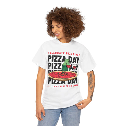 SALAMI & PEPPERS - Pizza (Basic Tee)