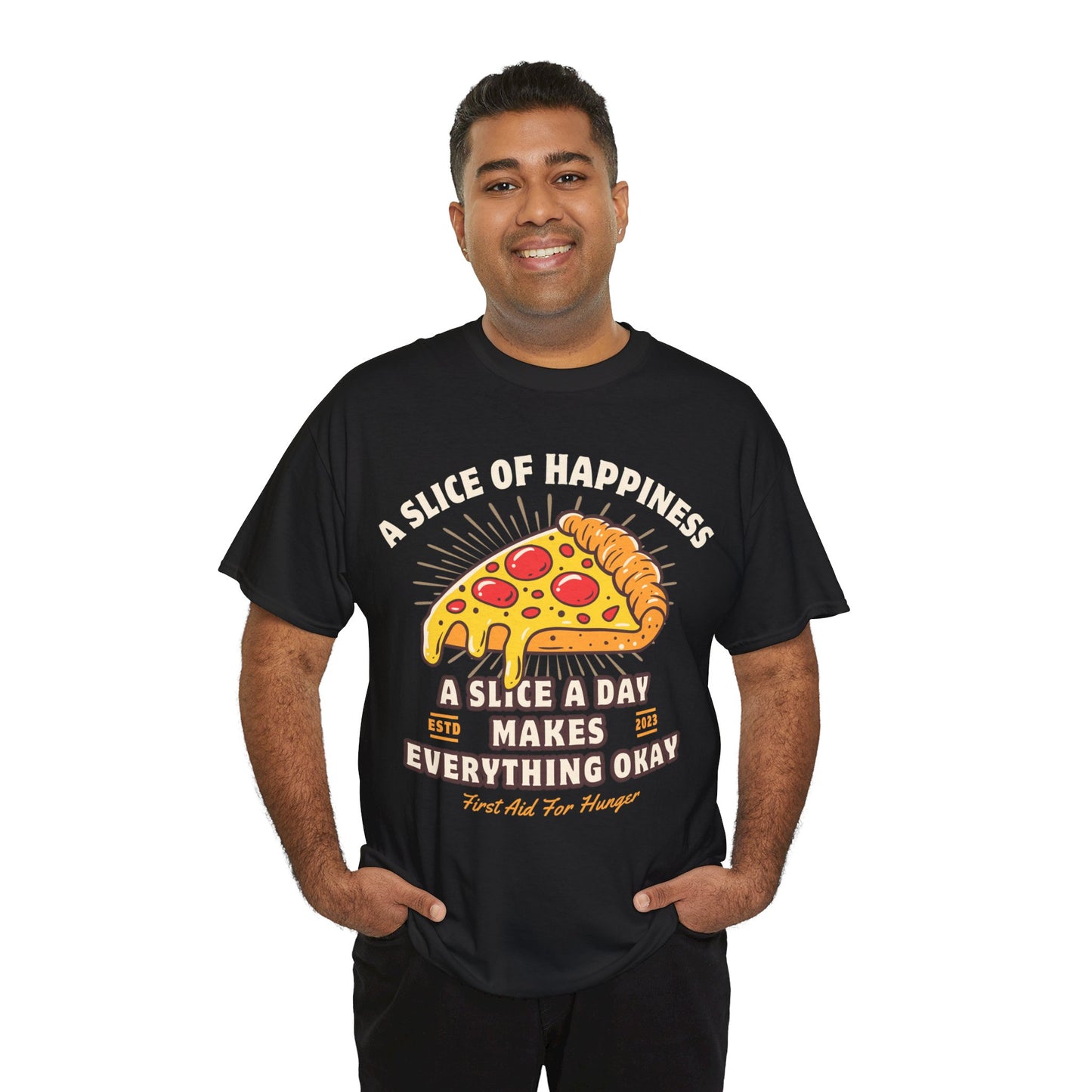 MEDITERRANEAN - Pizza (Basic Tee)