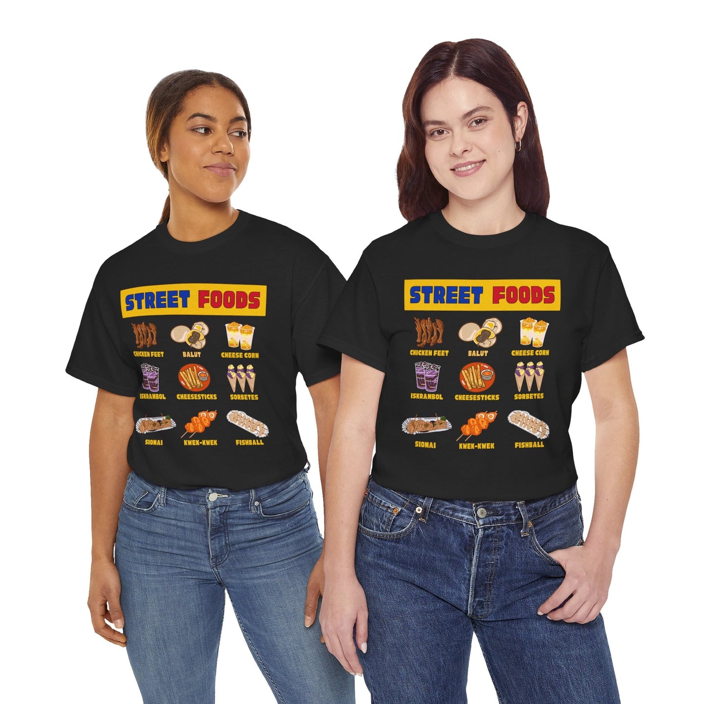 PINOY STREET FOODS 2 - Filipino Food (Basic Tee)