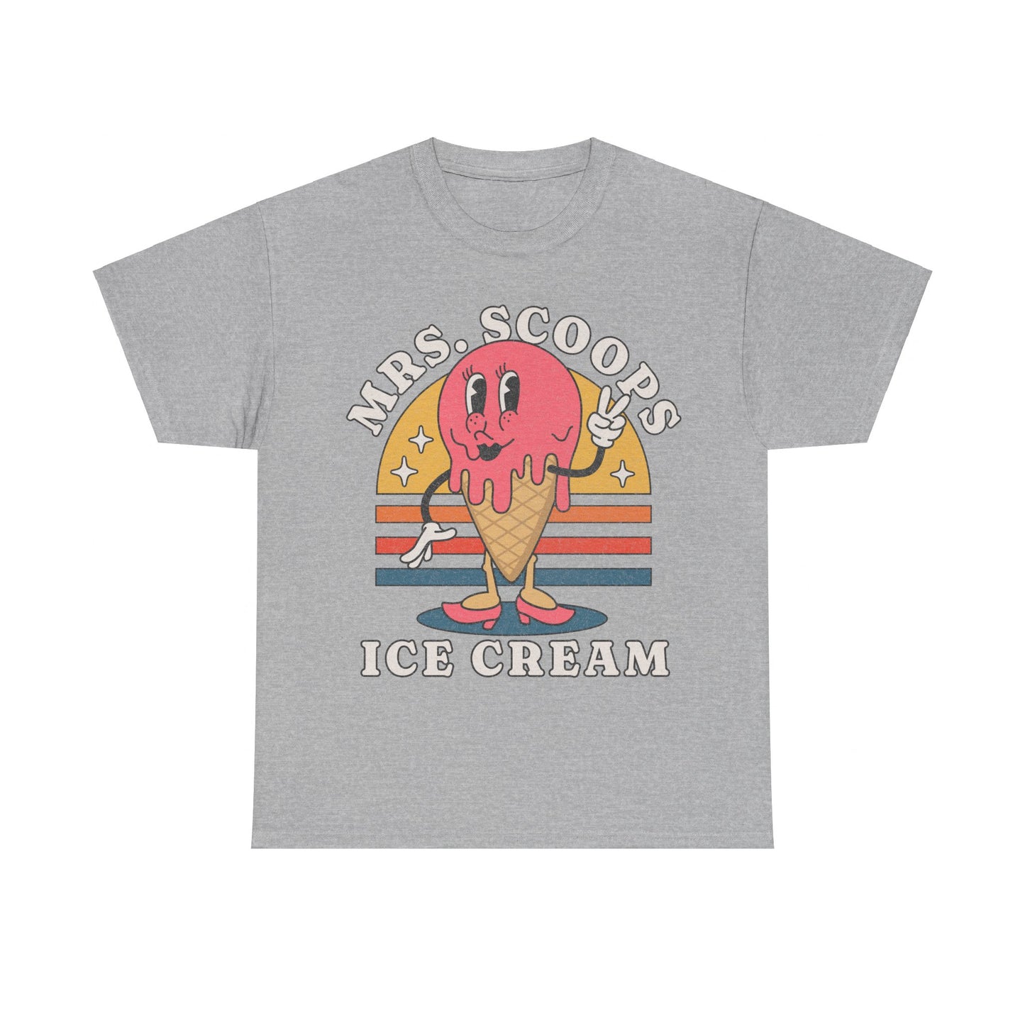 STRAWBERRY ICE CREAM - Dessert (Basic Tee)