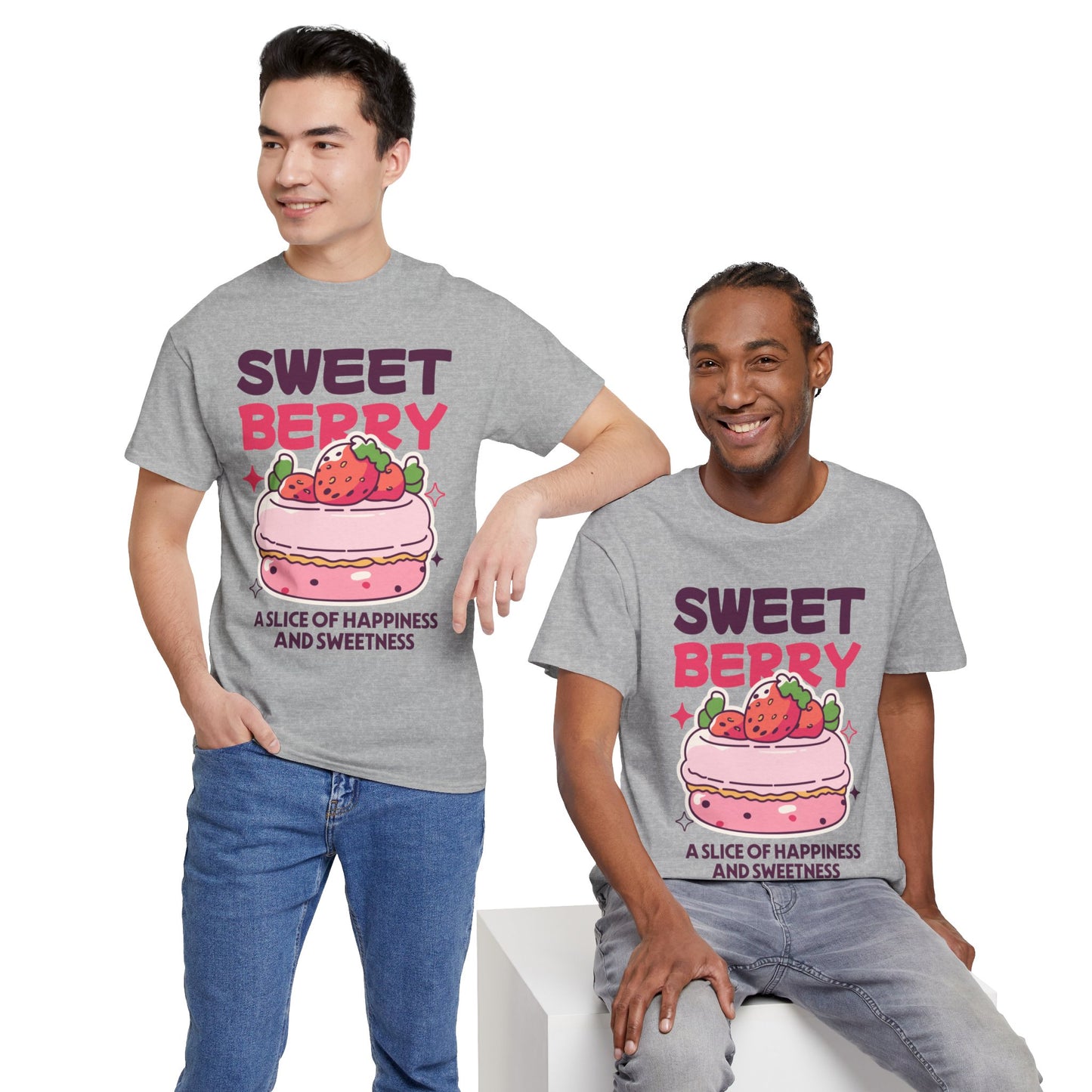 STRAWBERRY CAKE - Dessert (Basic Tee)