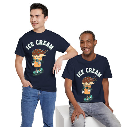 CHOCOLATE ICE CREAM - Dessert (Basic Tee)