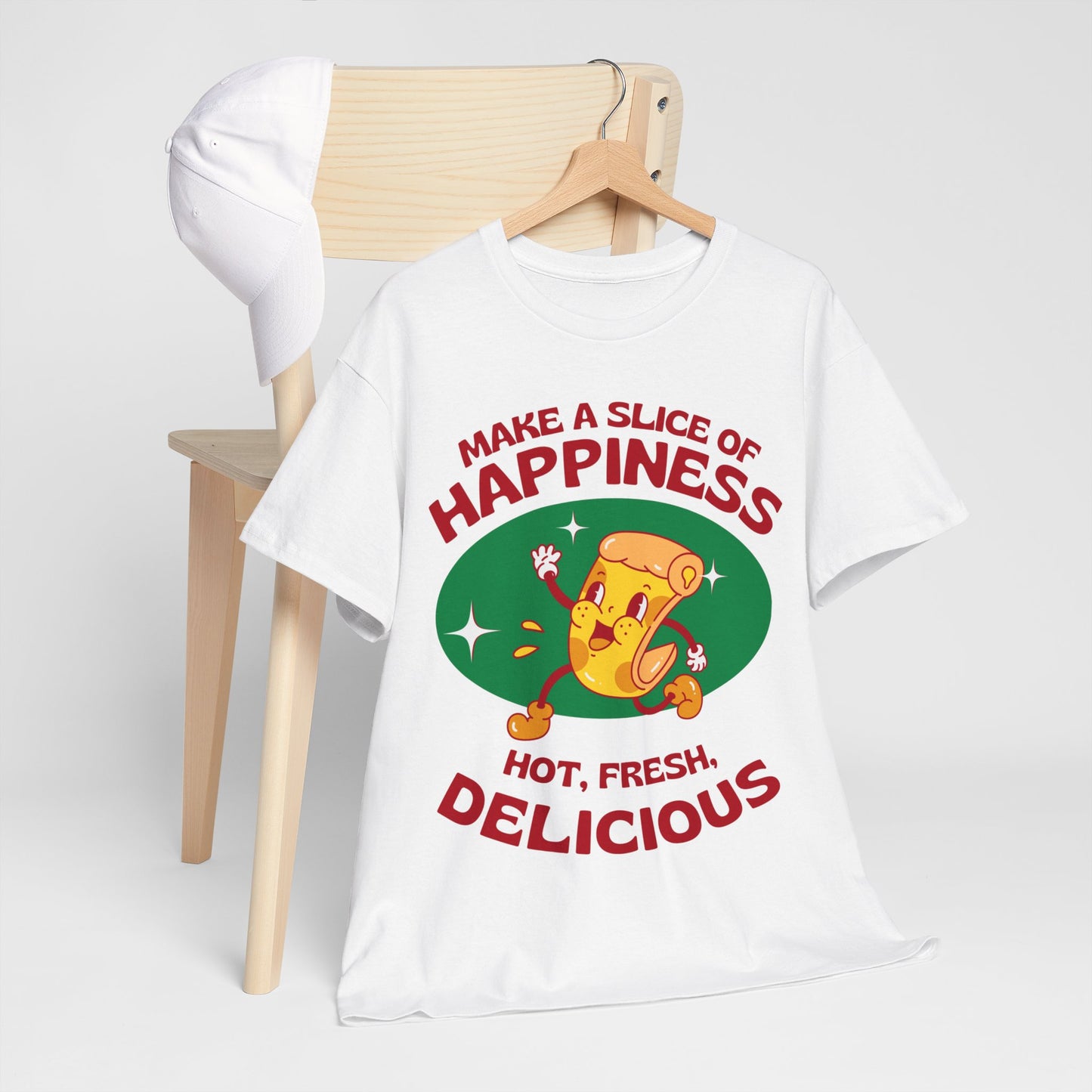 FOUR CHEESE - Pizza (Basic Tee)