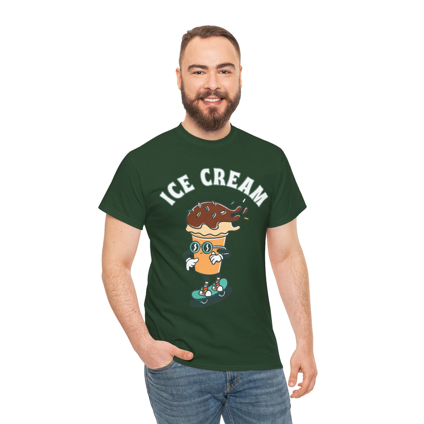 CHOCOLATE ICE CREAM - Dessert (Basic Tee)