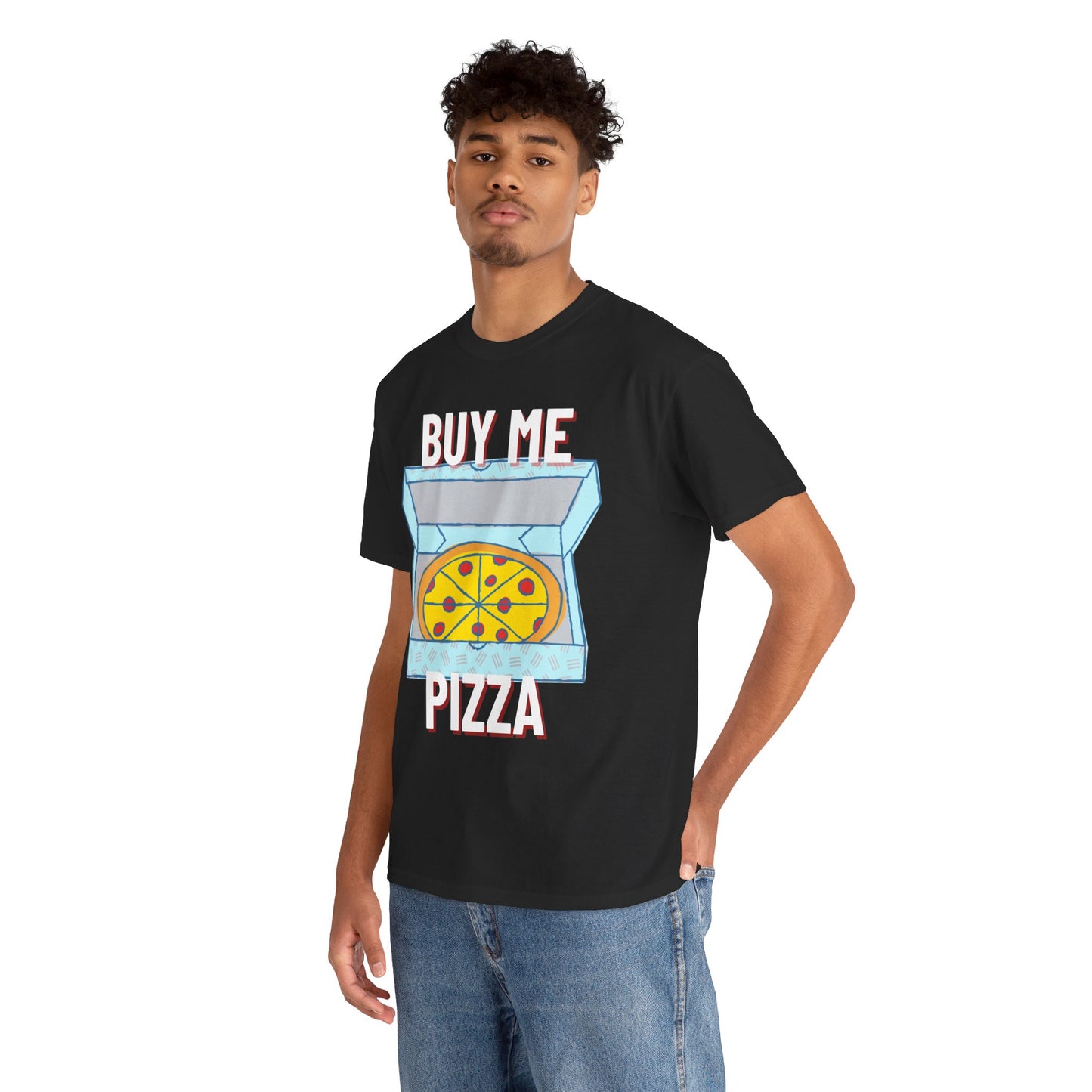 CHICKEN ALFREDO - Pizza (Basic Tee)