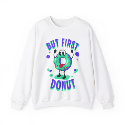 VANILLA FROSTED DONUT - Dessert (Sweatshirt)