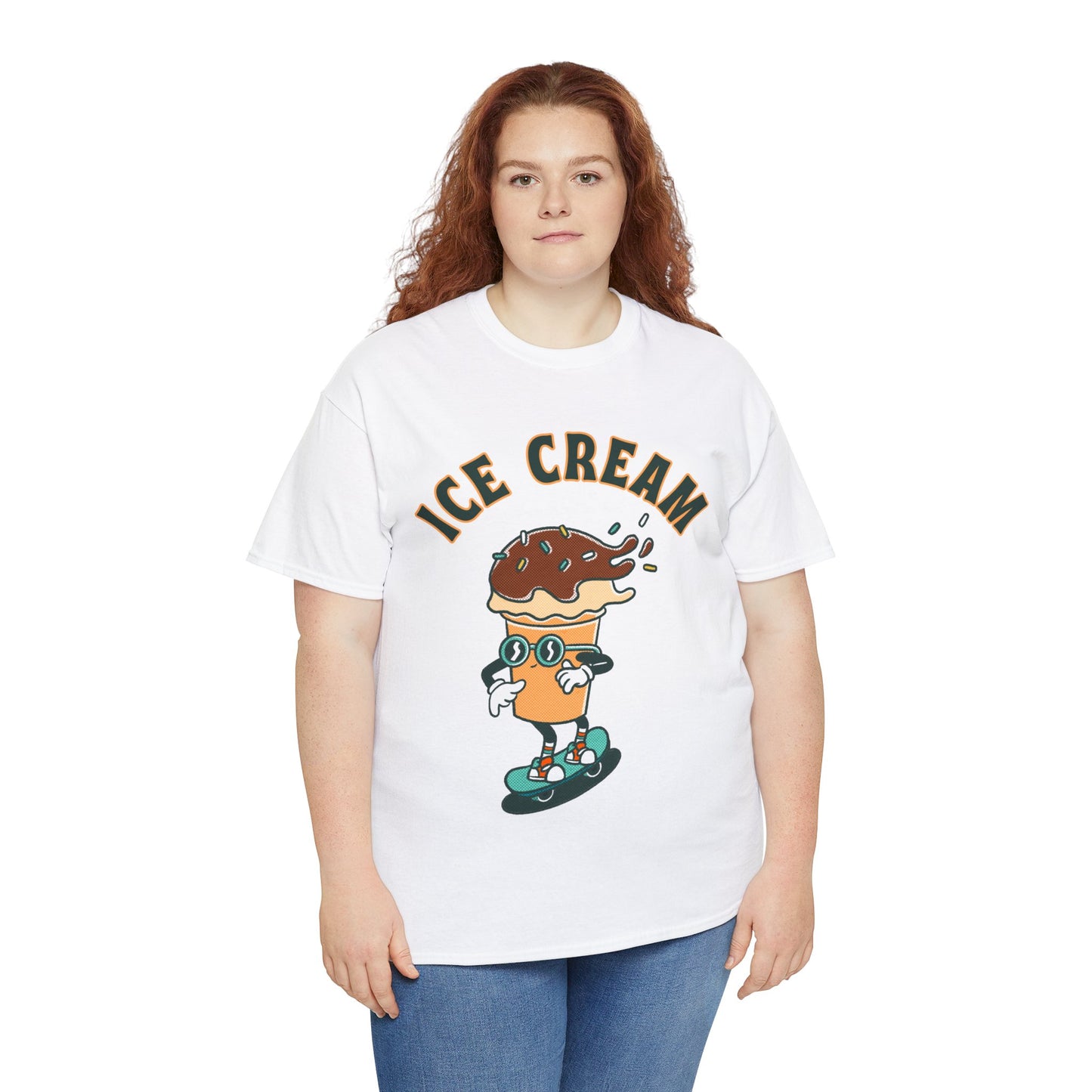 CHOCOLATE ICE CREAM - Dessert (Basic Tee)