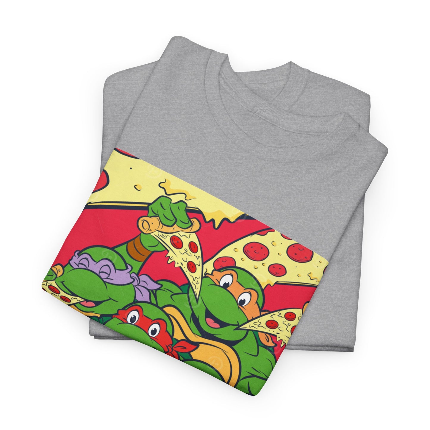 BEEF & BROCCOLI - Pizza (Basic Tee)