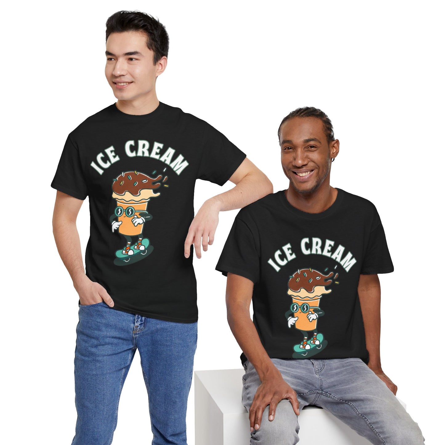 CHOCOLATE ICE CREAM - Dessert (Basic Tee)