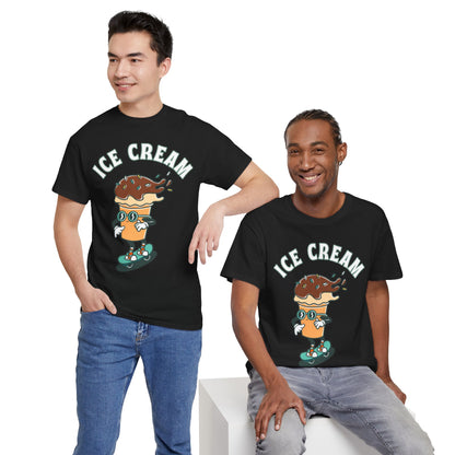 CHOCOLATE ICE CREAM - Dessert (Basic Tee)