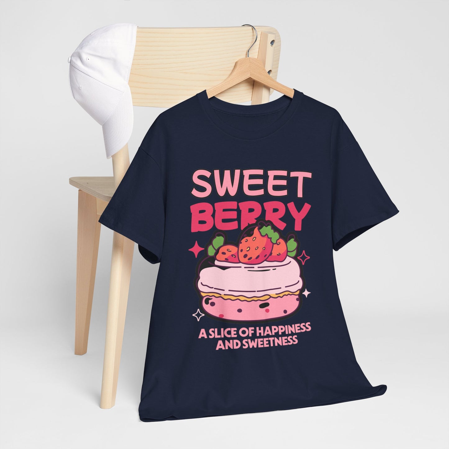 STRAWBERRY CAKE - Dessert (Basic Tee)