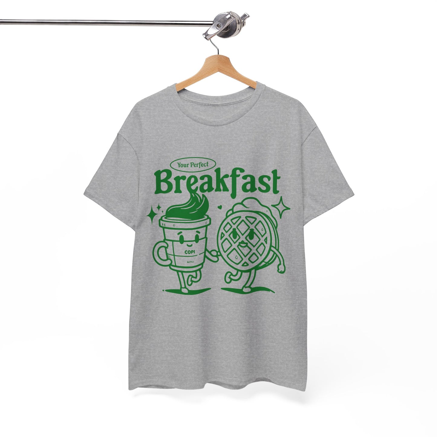 WAFFLE & COFFEE - Breakfast (Basic Tee)