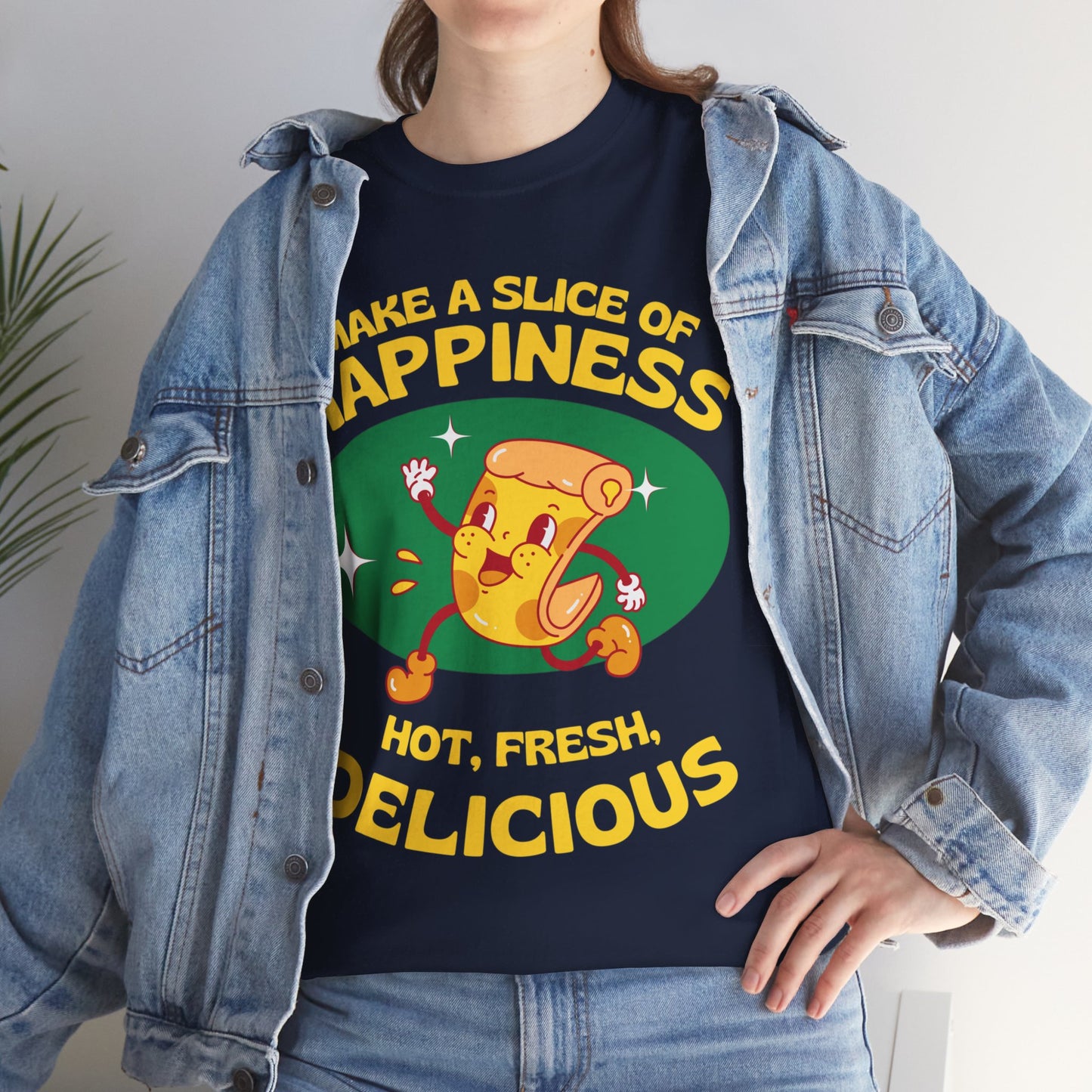 FOUR CHEESE - Pizza (Basic Tee)