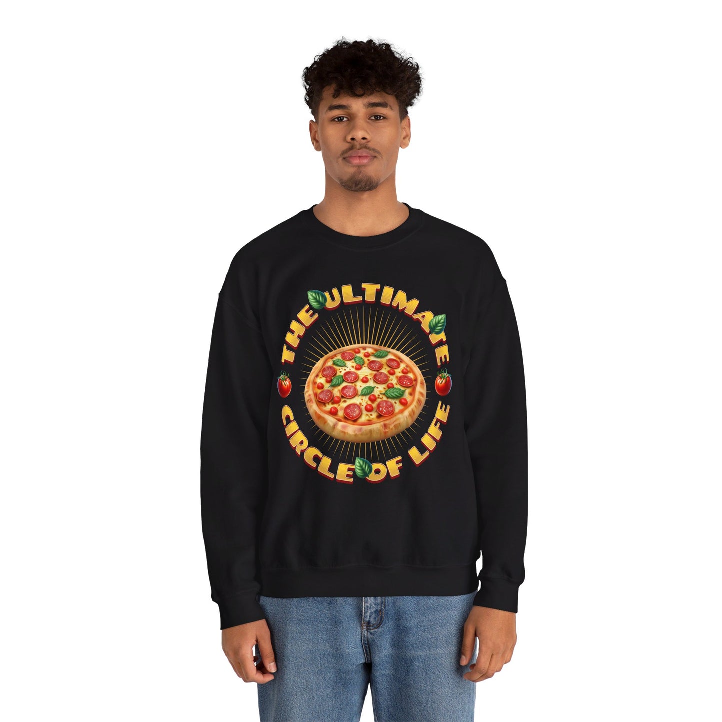 CHEESY SEAFOOD - Pizza (Sweatshirt)