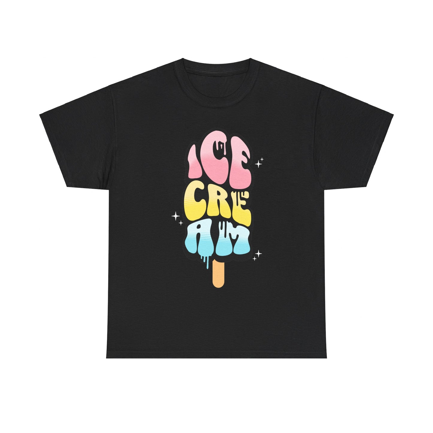 COTTON CANDY ICE CREAM - Dessert (Basic Tee)