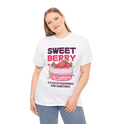 STRAWBERRY CAKE - Dessert (Basic Tee)