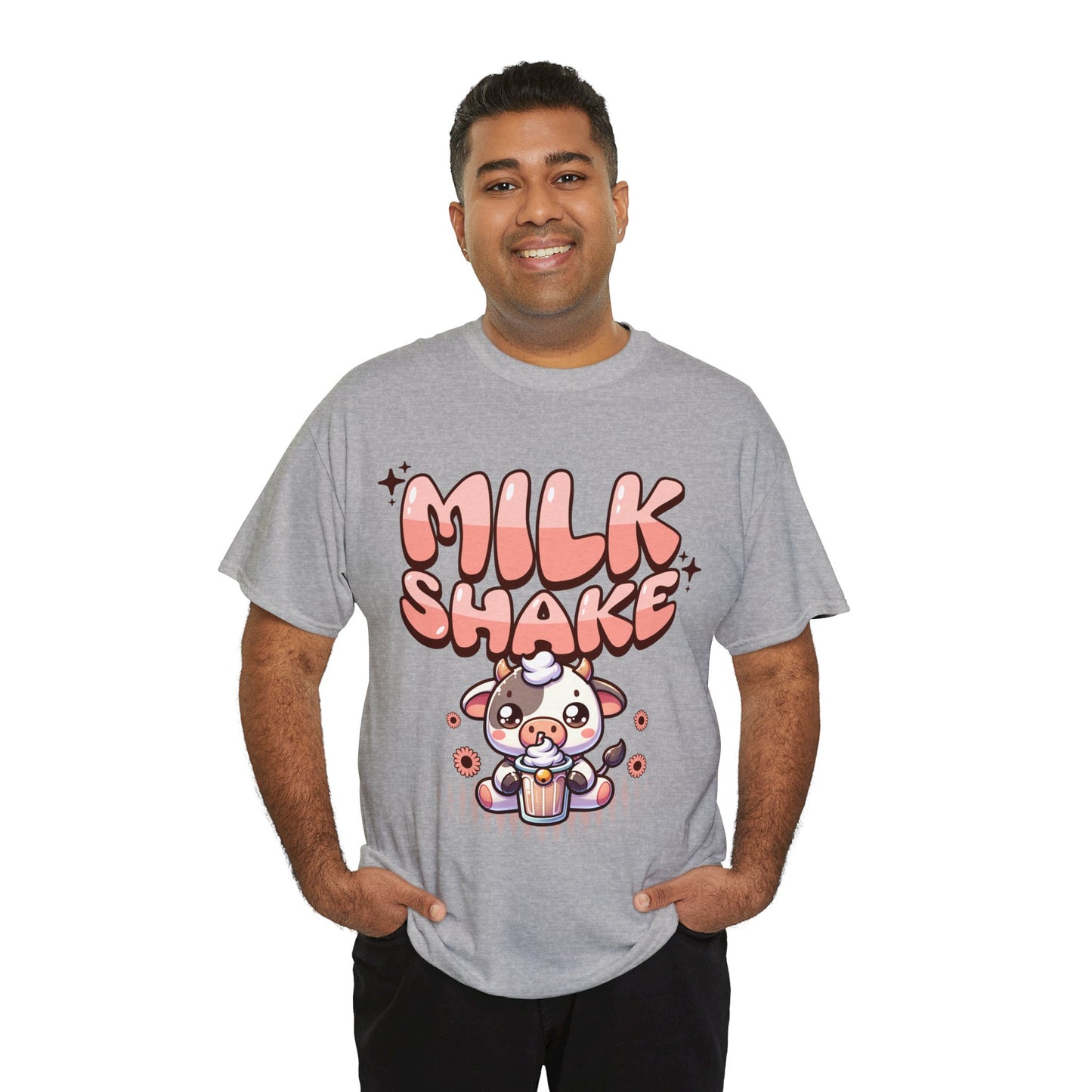 STRAWBERRY MILKSHAKE - Drinks (Basic Tee)