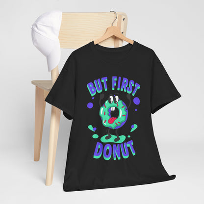 VANILLA FROSTED DONUT - Dessert (Basic Tee)