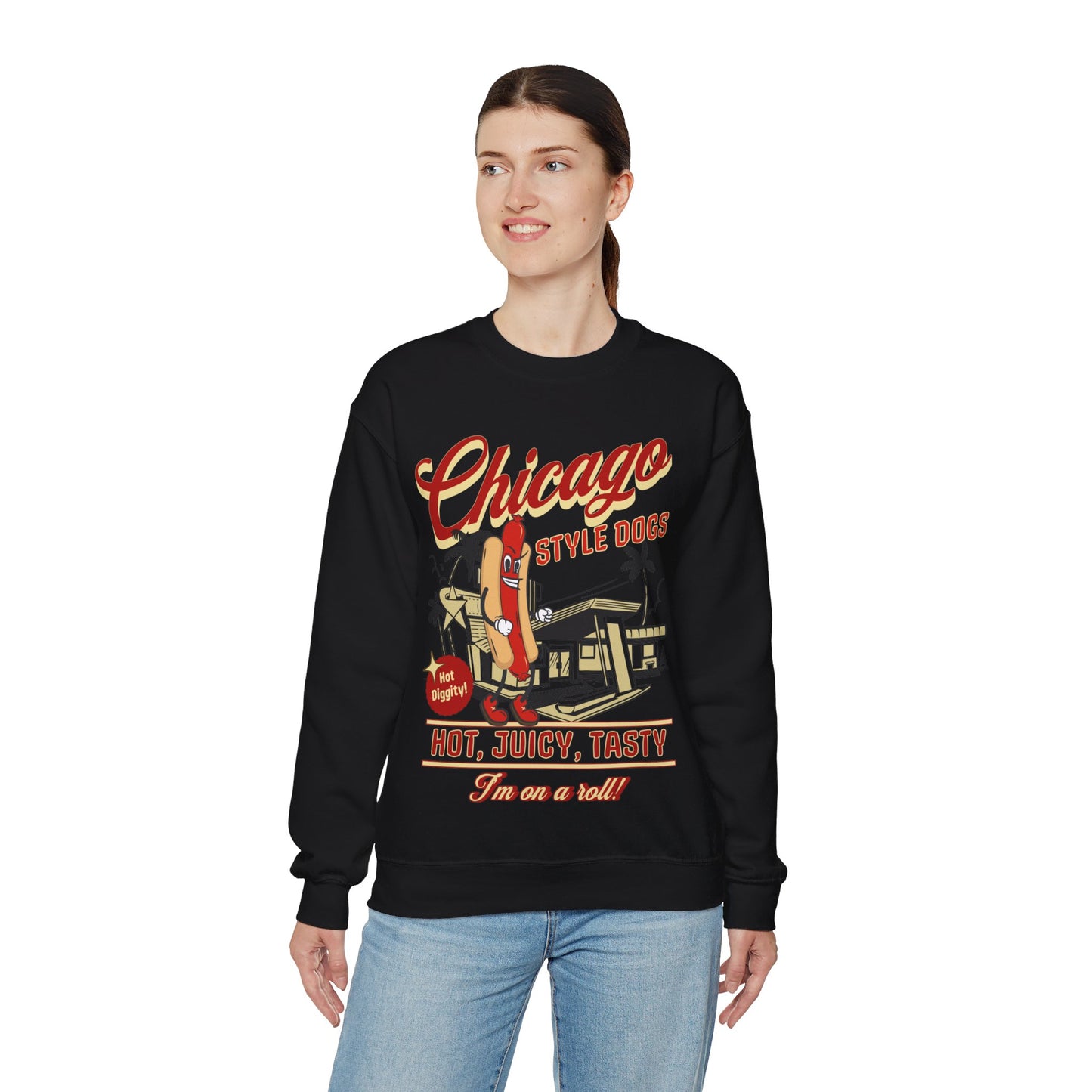 CHICAGO STYLE HOTDOG - Hotdog (Sweatshirt)