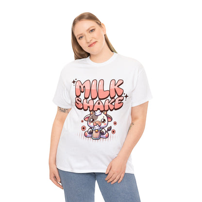 STRAWBERRY MILKSHAKE - Drinks (Basic Tee)